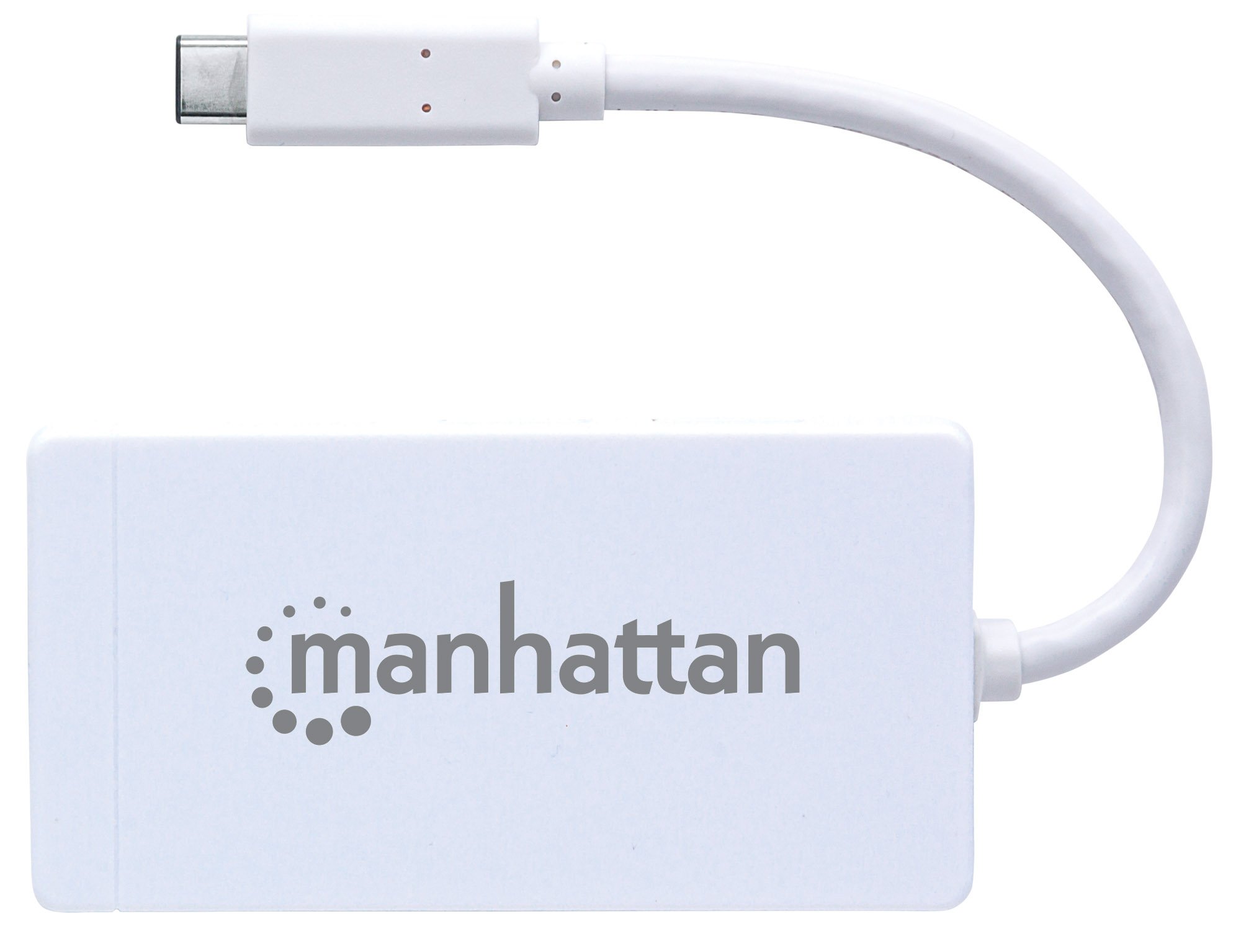 MANHATTAN USB TYP C AUF 3-PORT HUB MIT GIGABIT