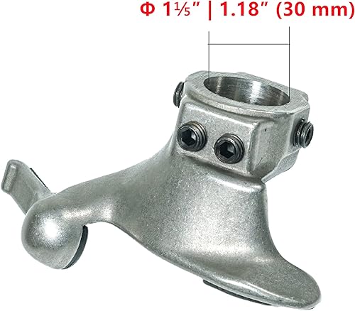 Miniatura 2 de Cabeza de pato, cabezal de montaje en máquina de neumáticos de motor, herramienta de reparación de neumáticos de metal con cabeza de pato, acero