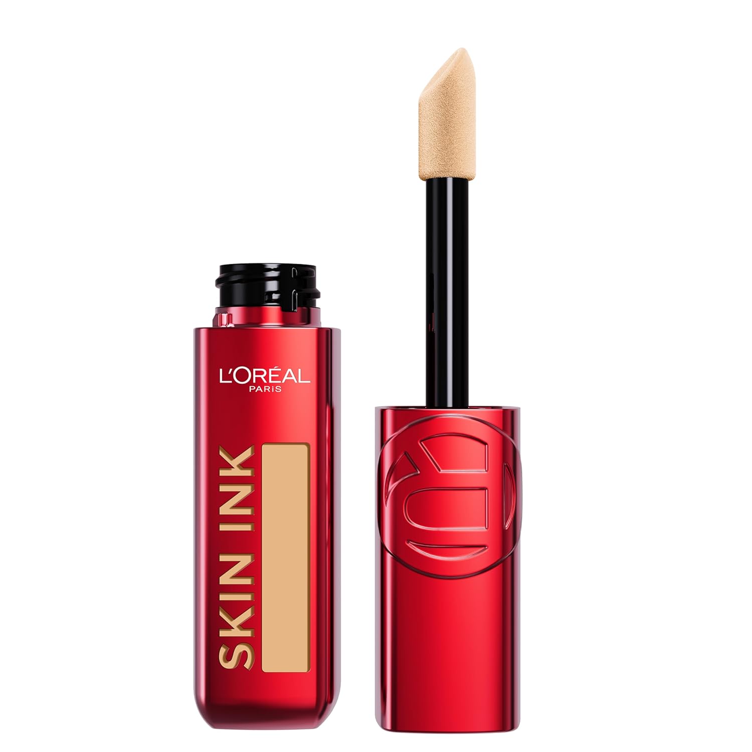 L’Oreal Paris Infallible Skin Ink 2-in-1 Foundation Concealer Hybrid Face Makeup, up to 48HR Transfer-Resistant with Medium Coverage, 270 Medium Warm