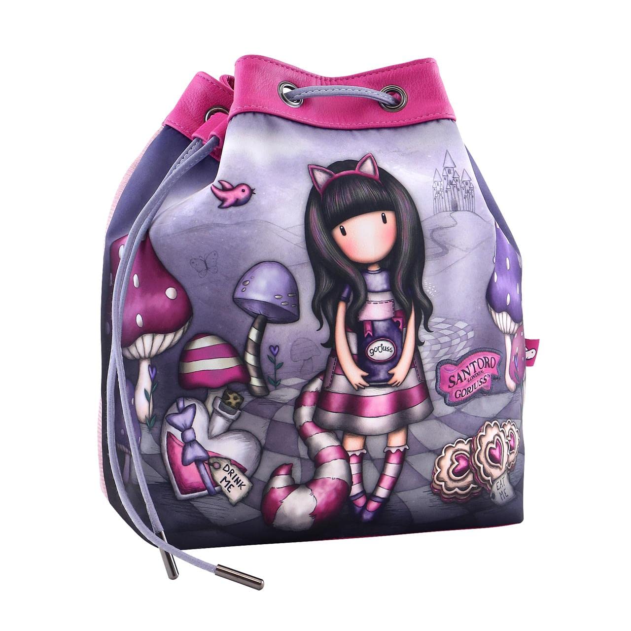 SANTORO LONDON Gorjuss™ Cheshire Cat Gymsack One Size