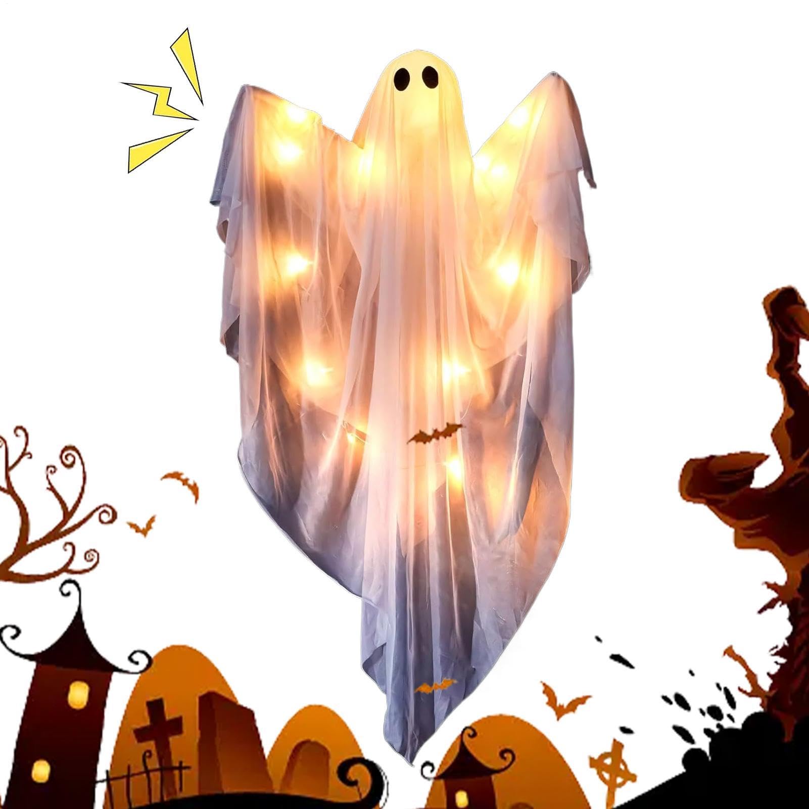 Fantasmas decorativos para solucionar la falta de espacio en adornos de jardín