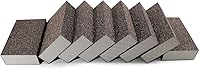 Vista 2 de Bloque de lijado grueso de grano 60 – 12 piezas, esponja de lija húmeda y seca, bloque de papel de lija de espuma, lavable y reutilizable, esponja
