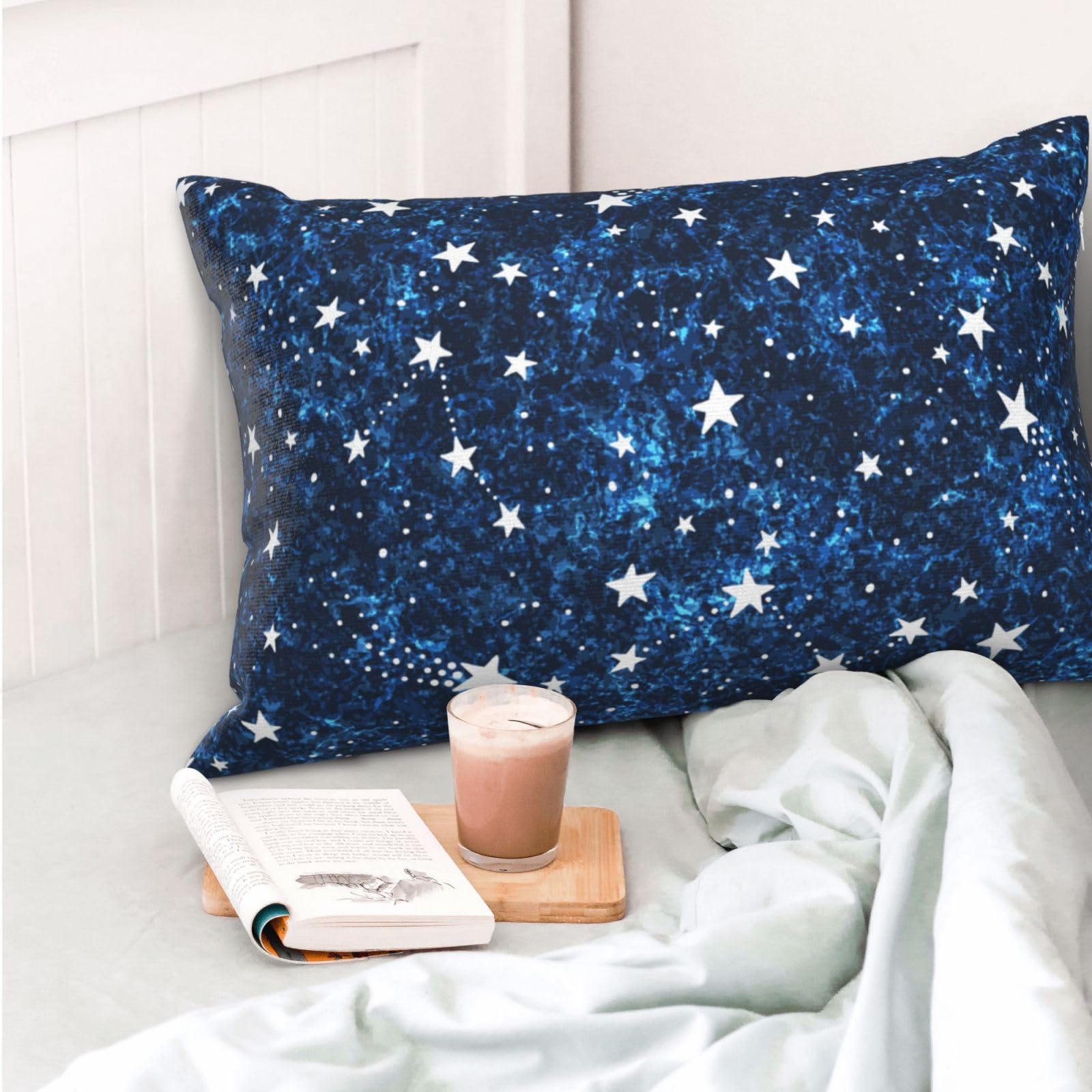 Amazon｜星柄 星座 枕カバー 軽量 抱き枕カバー 寝具カバー 防ダニ