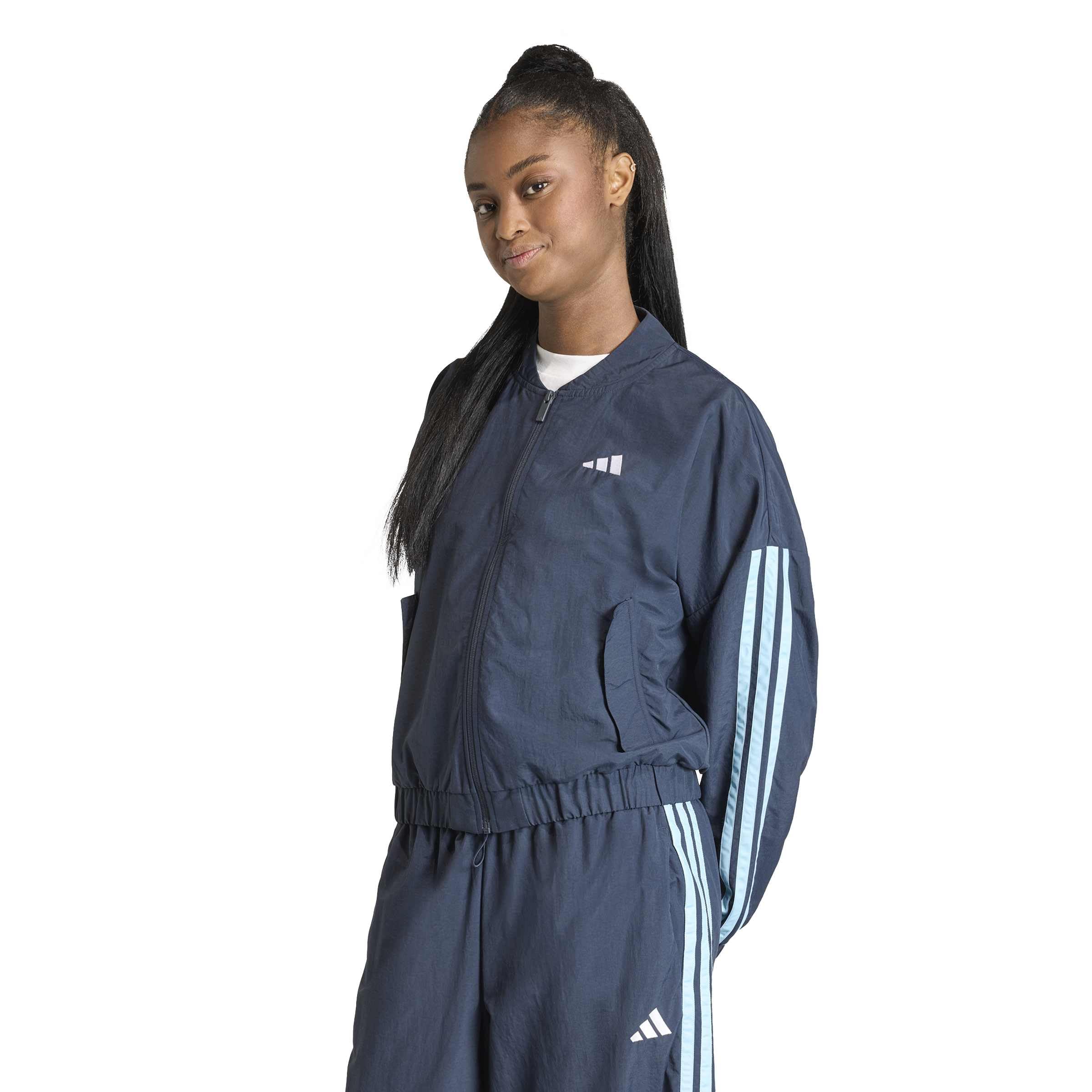 adidas Damen Essentials 3-stripes Woven Windbreaker Jacke (1er Pack)