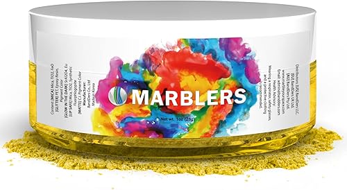 MARBLERS - Polvo de mica de grado cosmético, nacarado, no tóxico, vegano, libre de crueldad, sombra de ojos, esmalte de uñas, arte de uñas,