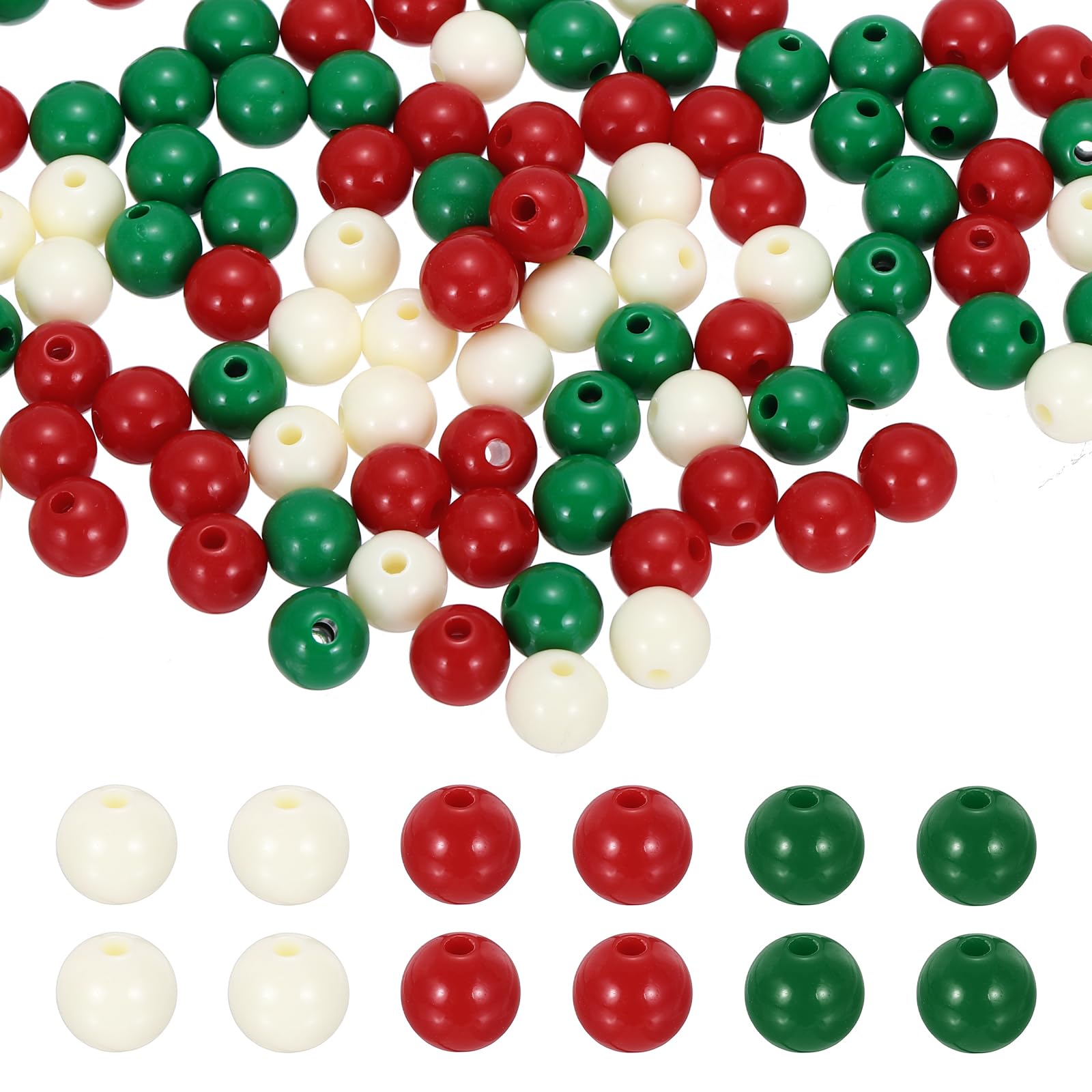 PATIKIL 10mm Acrylic Round Beads