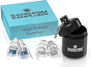 Eargasm High Fidelity Earplugs for Concerts Musicians Motorcycles Noise Sensitivity Conditions and More (Ear Plugs Come in...