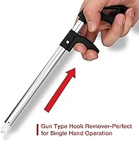 Vista 5 de Swiss+Tech Kit de herramientas de pesca, pinza de pescado con escala, alicates de pesca multifunción, tijeras de línea trenzada, equipo de pesca