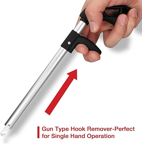 Miniatura 5 de Swiss+Tech Fishing Tool Kit, Fish Gripper with Scale, Muti-Function Fishing Pliers, Braided Line Scissors, Fish Fillet Knife, Fishing Gear with