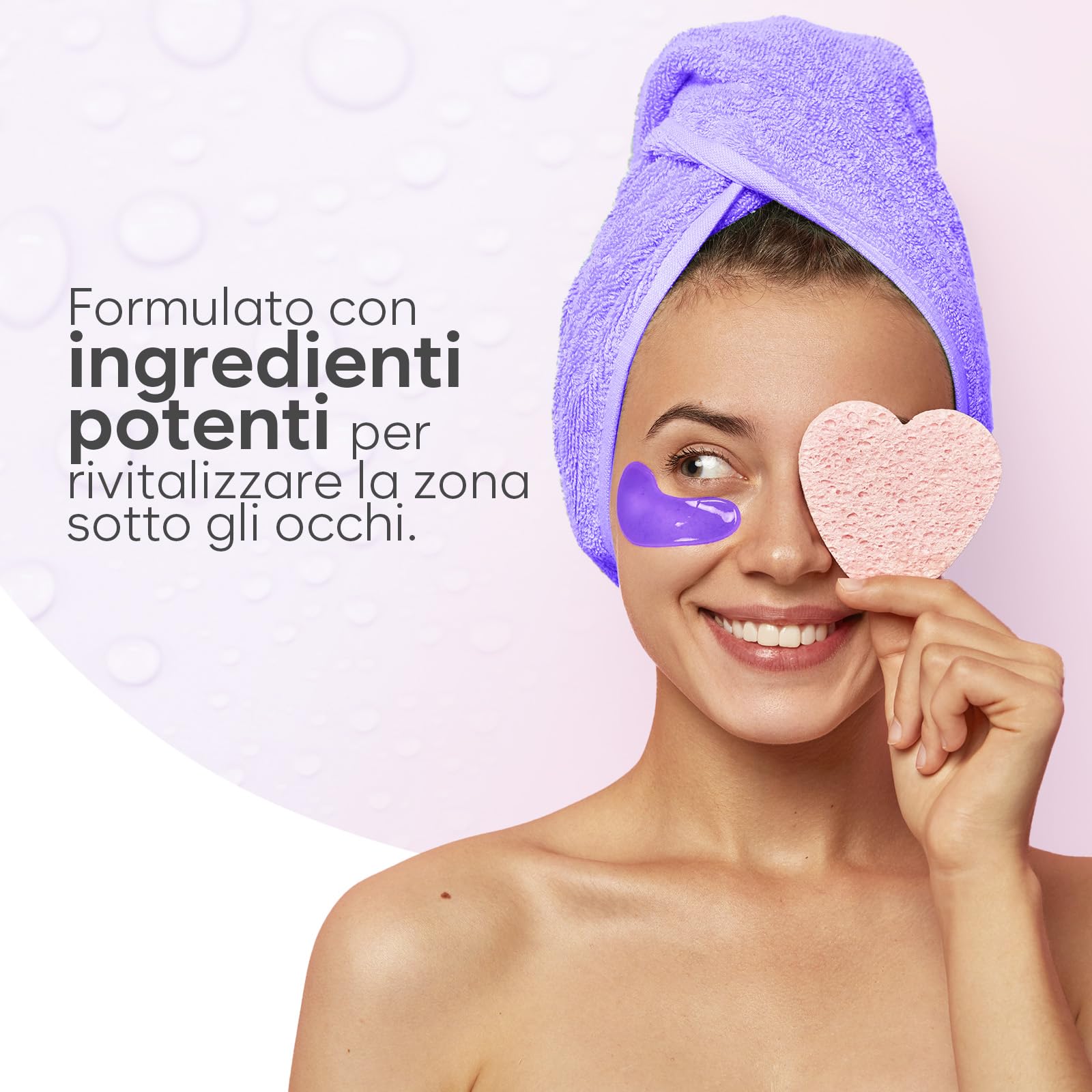 AURAE Patch Occhi (30 paia, mix varietà) – Patch Occhiaie e Borse con Niacinamide + Acido Ialuronico, Effetto Rinfrescante, Idratazione Intensa, Ideali Mattina/Notte