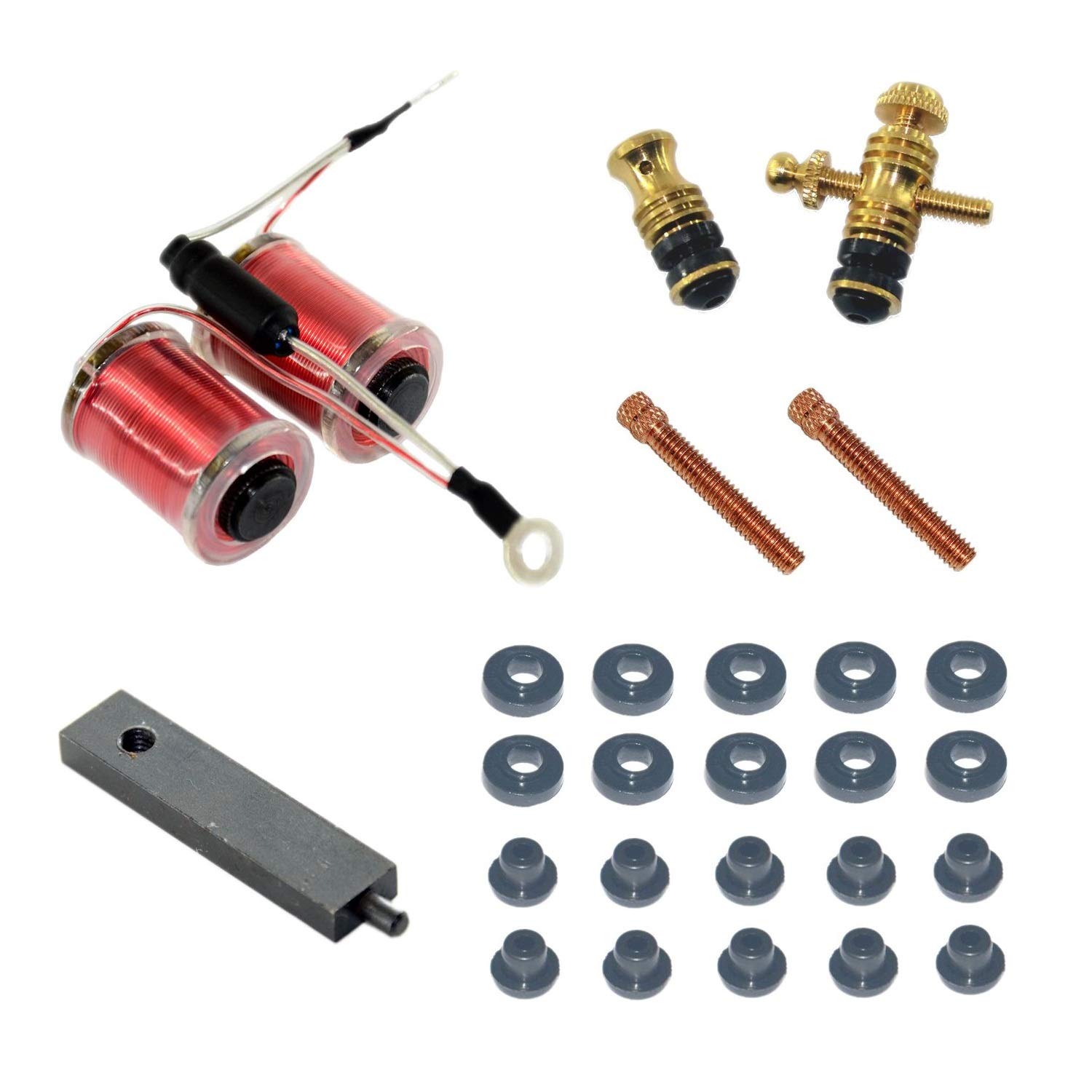 8/32 TATTOO MACHINE PARTS REPAIR KIT COIL BINDER ABAR SPRING SCREW WASHER ETC (SHADER)