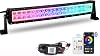Nicoko Offroad Driving 120w 2022Inch Straight LED Light Bars Waterproof Multicolor RGB Halo Ring Kit Strip Set mounting Brackets for ram Wrangler ATV Truck Boat Free Wiring Harness