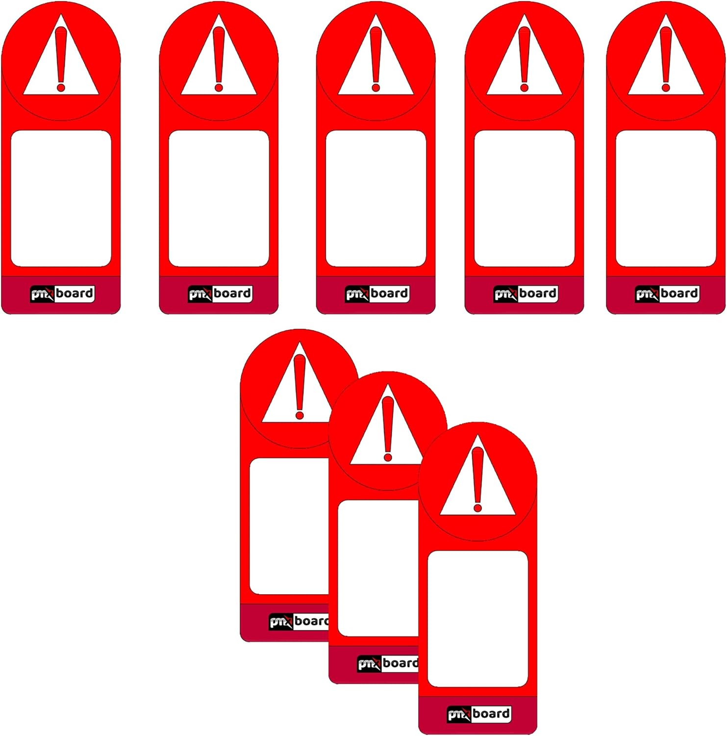 Blocker Kanban Board Magnets and Scrum Board Magnets. Magnetic Alert Cards for Agile Management Boards, 8 Pack. Project Management Planning Magnets