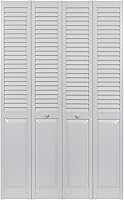 Vista 9 de LTL Home Products SEAPP24 Seabrooke - Puerta plegable interior con panel elevado de PVC, 80 pulgadas x 24 pulgadas, color blanco