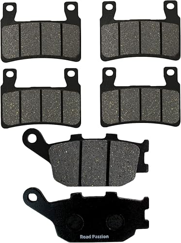 Road Passion Pastillas de freno delanteras y traseras para HONDA CBR600 CBR 600 F1 F2 F3 F4 F4i F5 F6 deporte 1999-2007 CB 400 2004-2005 CB 1300