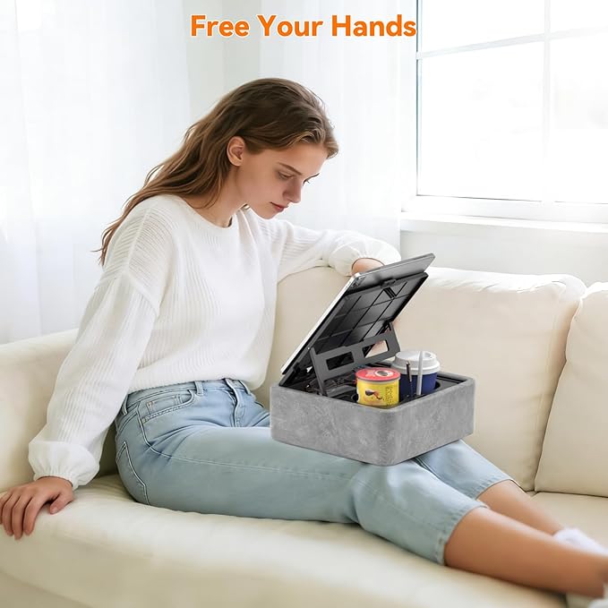 KDD Soporte de Almohada para Tablet 5 en 1, Plegable miniatura 5