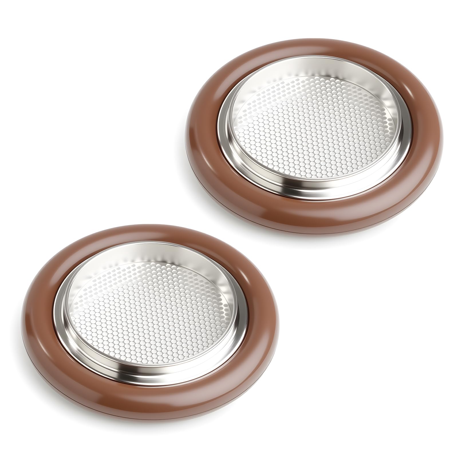 2 ensembles anneau de centrage filtrant KF25, maille inox et joint VITON