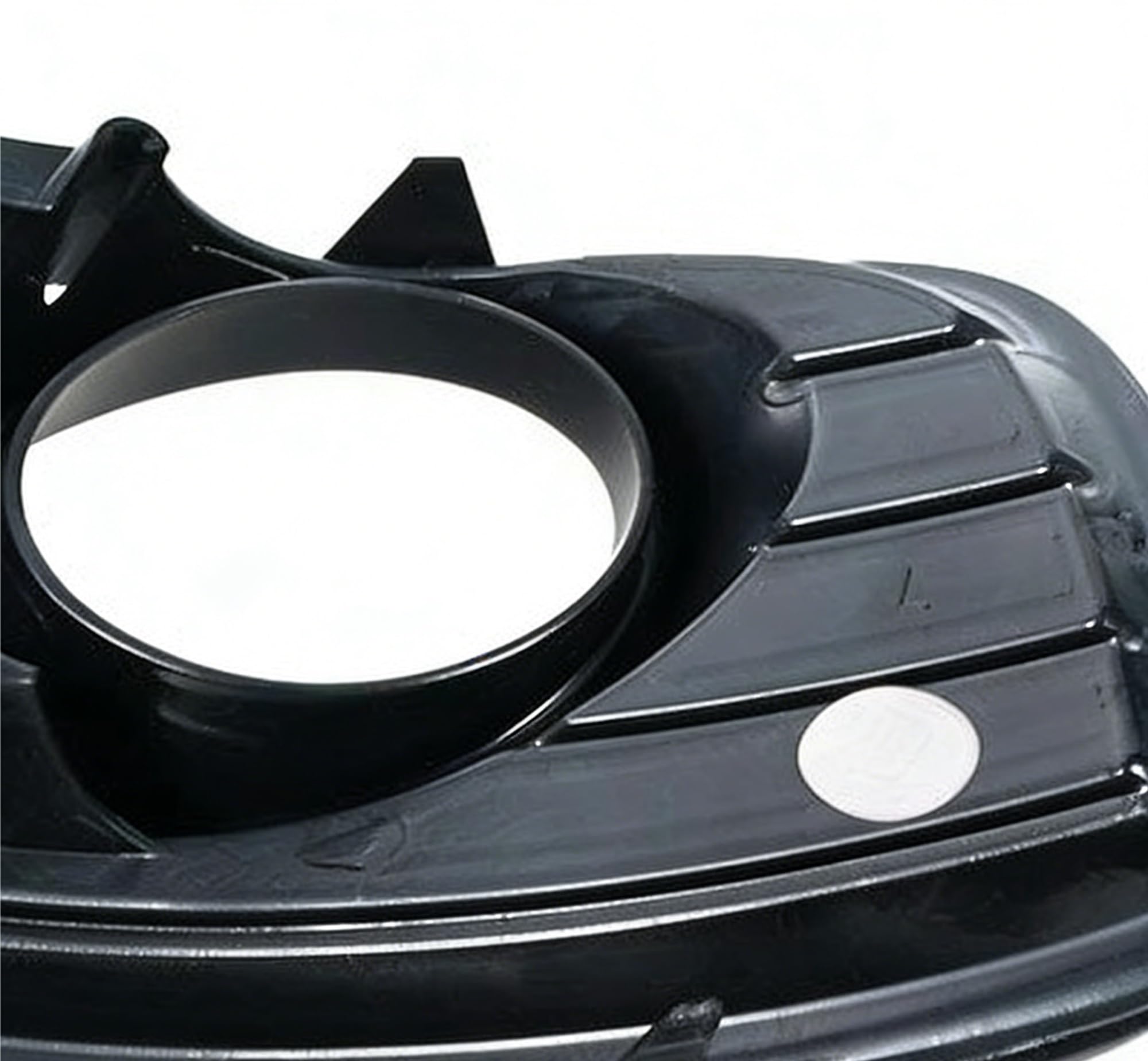 Faro Antiniebla Rejilla PARA Golf 5 PARA GT 2006-2009 1k0853666AD 1k0853665AD Marco Luz Antiniebla Coche Luz PARAchoques Delantero Cubierta De Rejilla Faro Antiniebla Cubrir(1PC Right side)
