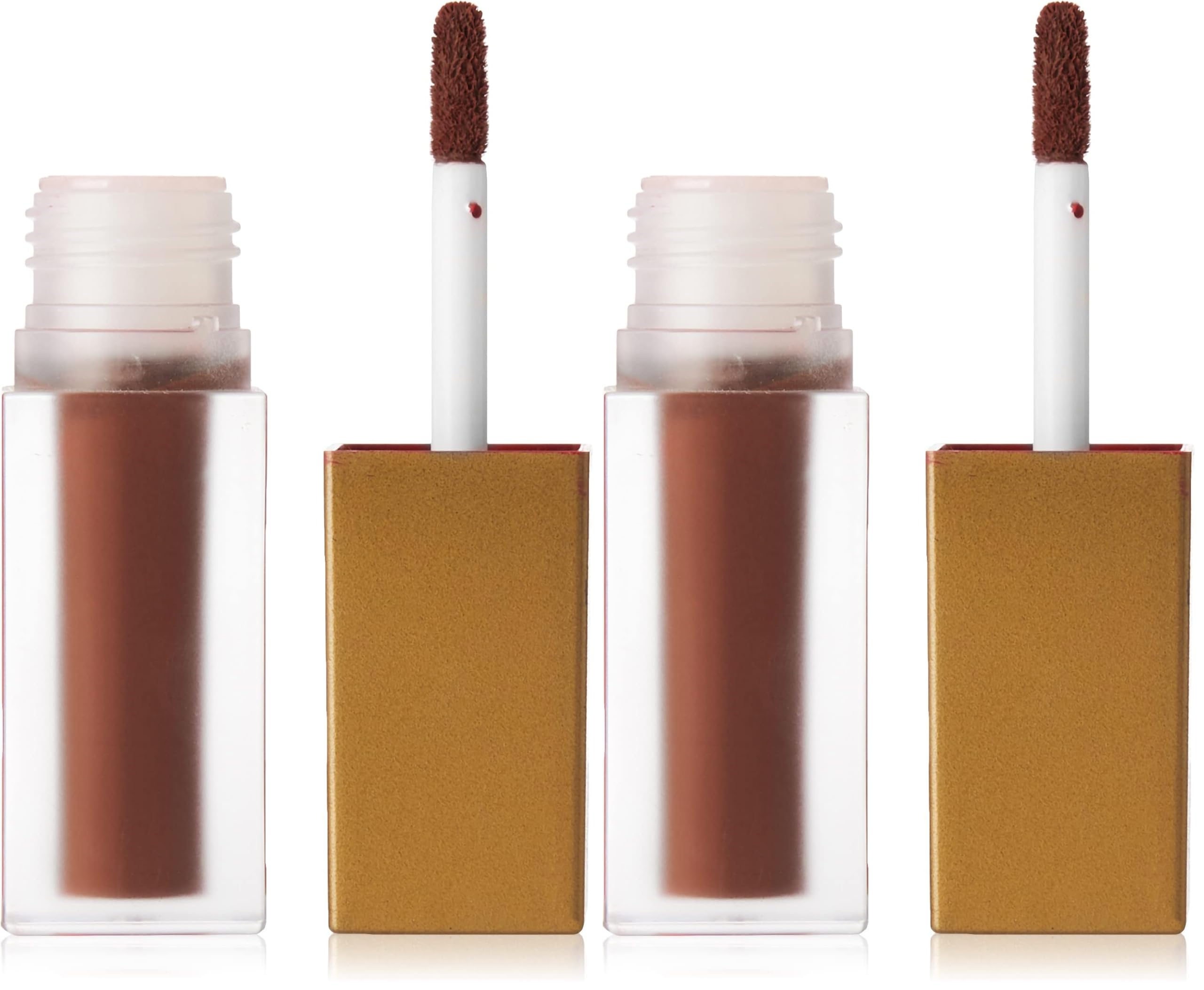 MAKE UP FOR LIFE Velvet Matte Lip Gloss-306, Dark Chocolate, 8 g (Pack of 2)-image-44