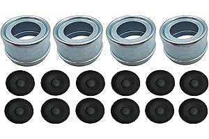 Genuine Dexter EZ Lube Trailer Grease Cap Replacement Parts Set