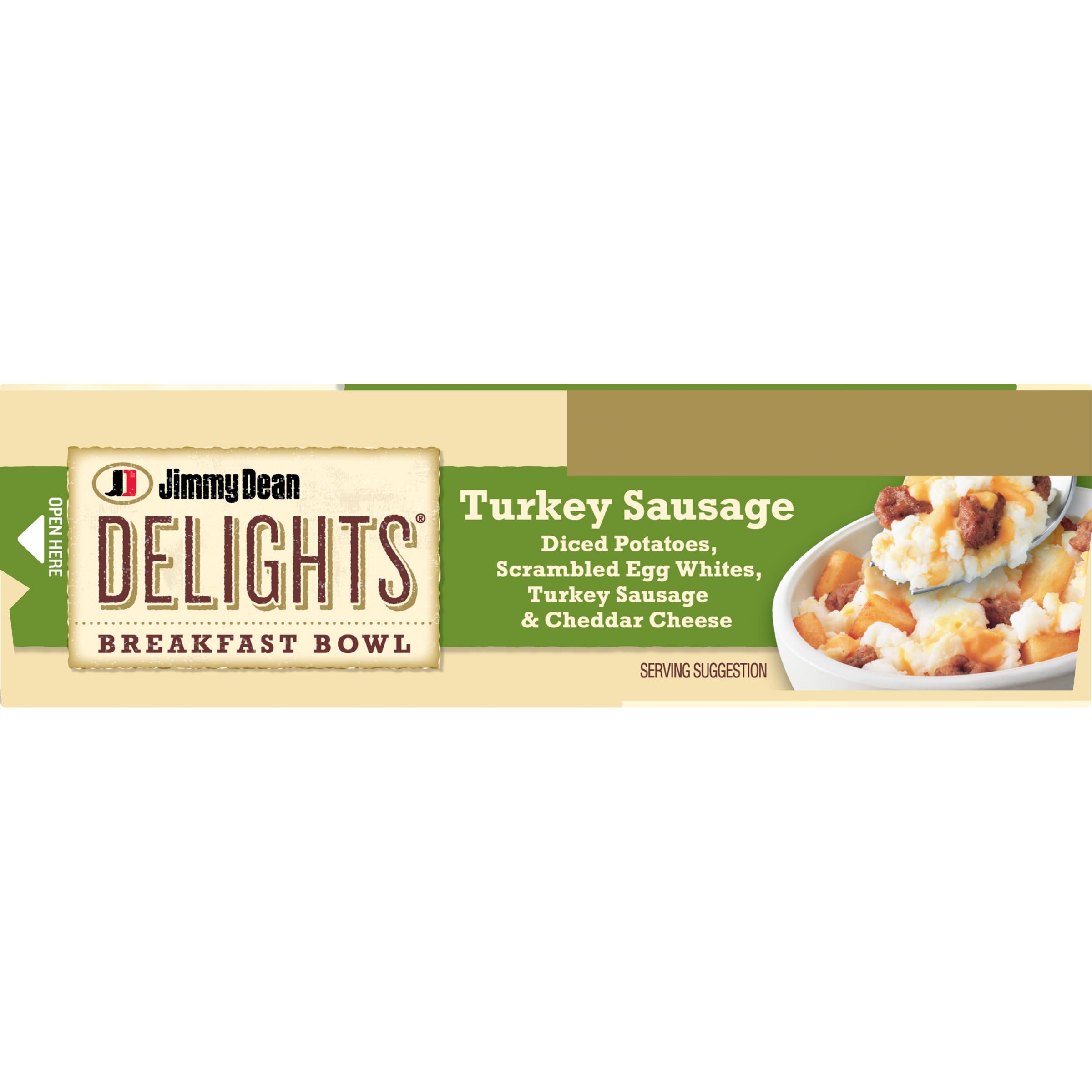 Jimmy Dean Delights Turkey Sausage Breakfast Bowl Single Serve Frozen — view 7