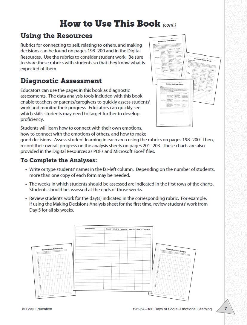 180 Days: Social-Emotional Learning for 1st Grade Practice Workbook for Classroom and Home, Cool and Fun Practice Created by Teachers (180 Days of Practice) - Image 4