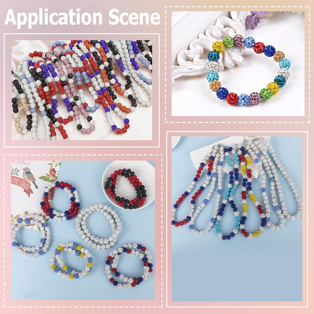 1 Box 220G Vintage Acrylic Beads with Holes Bohemian Czech Antique Styles Mixed Color Shape Assorted Opaque Aesthetic Spacer Bead Bulk for Jewelry Making Necklace Bracelet DIY Craft Supply - Image 6