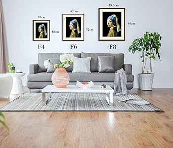 Amazon.co.jp: 10年保証 絵画 版画 金魚鉢のある室内 アンリ・マティス