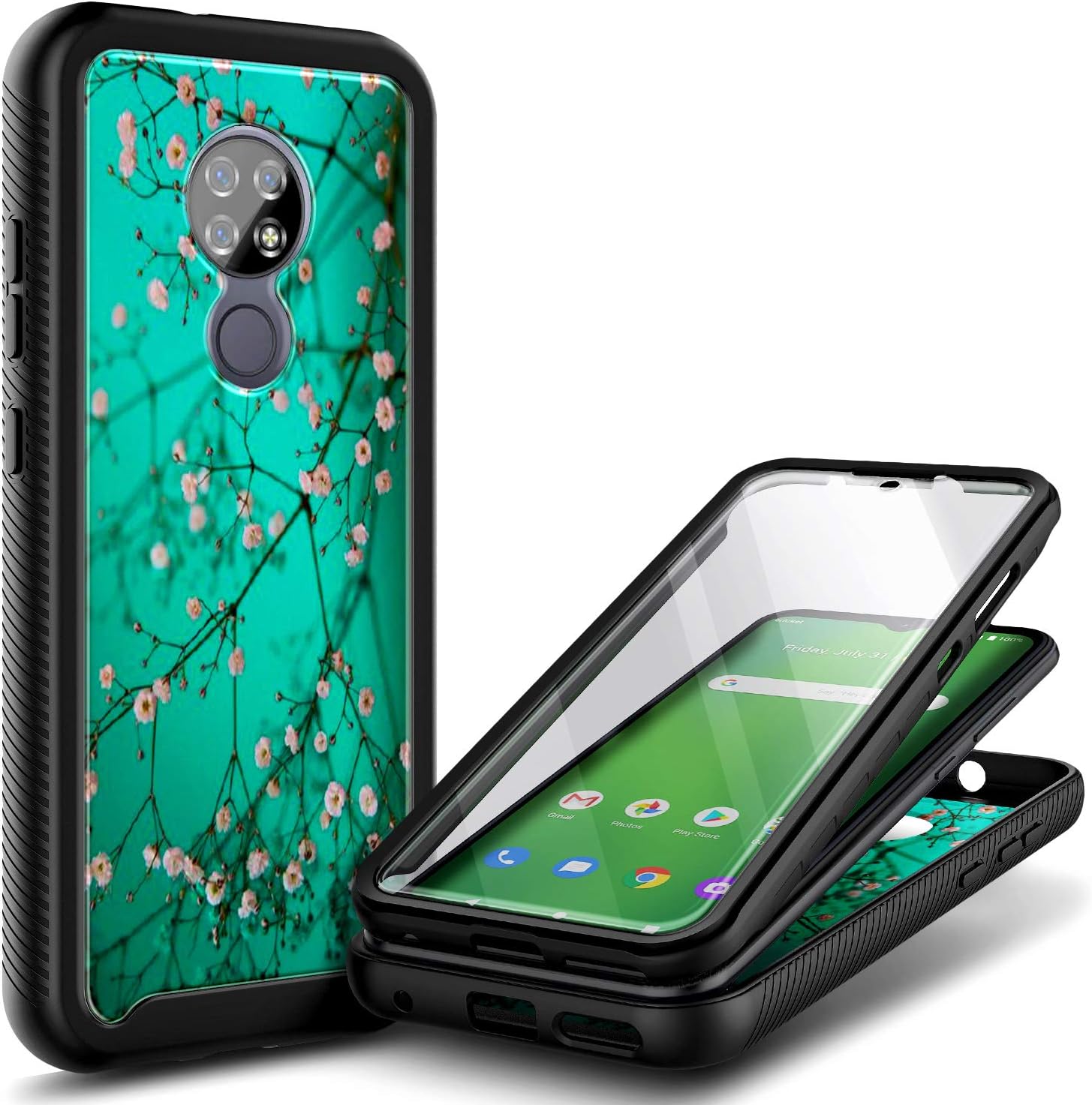 Buy Clear Glitter Case for Cricket Ovation at Ubuy Ghana