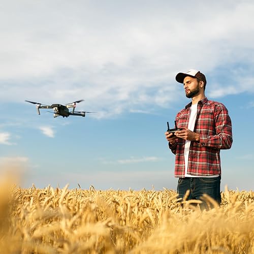 Miniatura 7 de MECCANIXITY Mini 2 hélices de dron, hélices de dron, negro y naranja con destornilladortornillo, de liberación rápida, hélice de bajo ruido para DJI