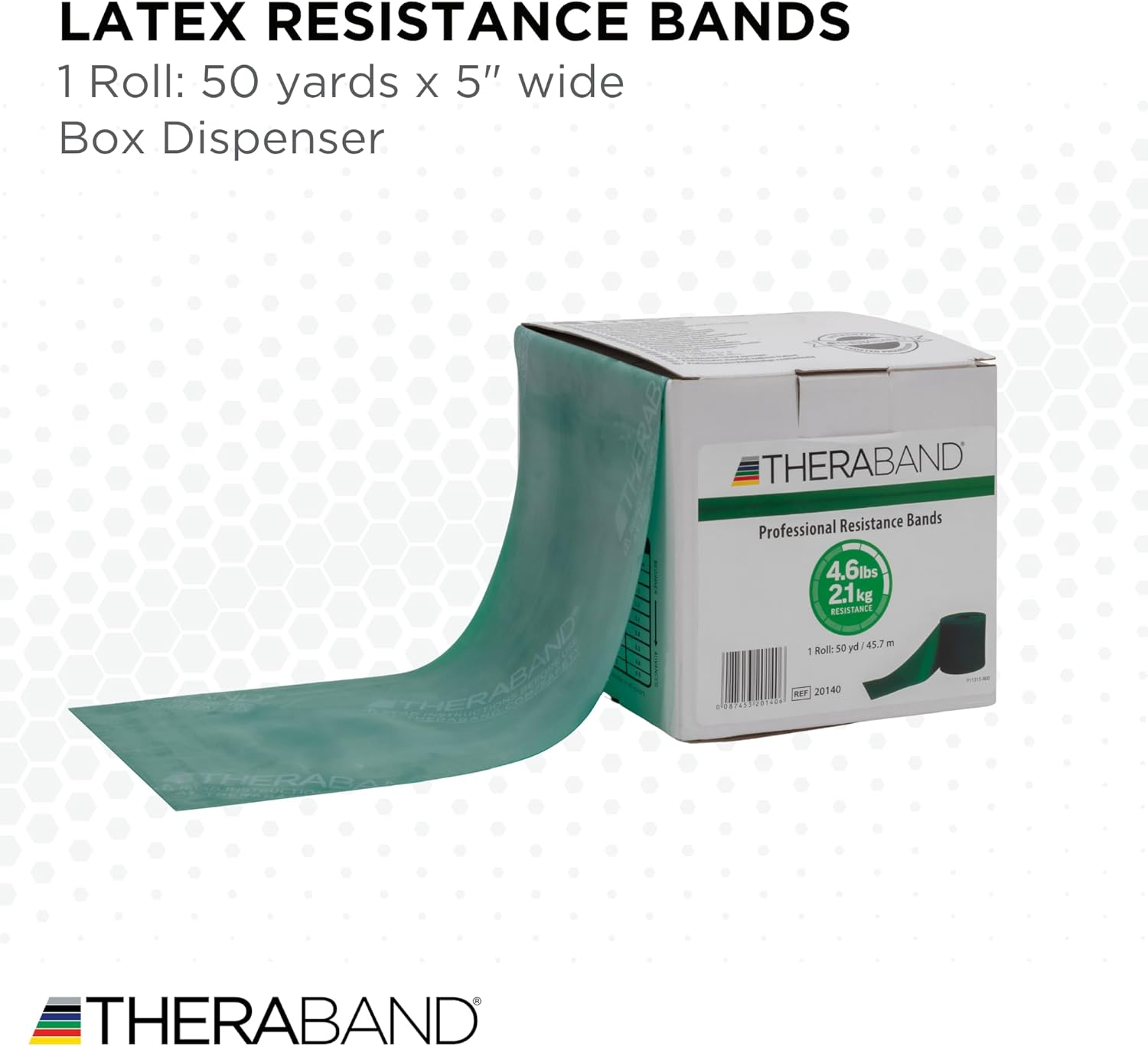 【エレガントで実用的♪】Thera-Band- 45.72 m- Green (並行輸入品) [並行輸入品]