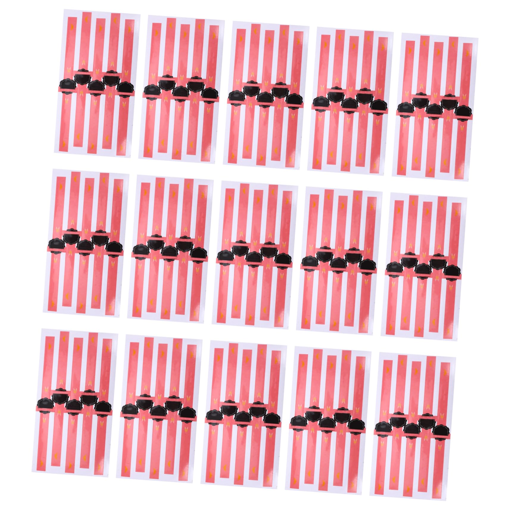 Calcomanías Transparentes A Prueba De Manipulaciones, 34 X 3 12 Pulgadas Etiquetas Selladas Impermeables Para Entrega De Alimentos Sellado De