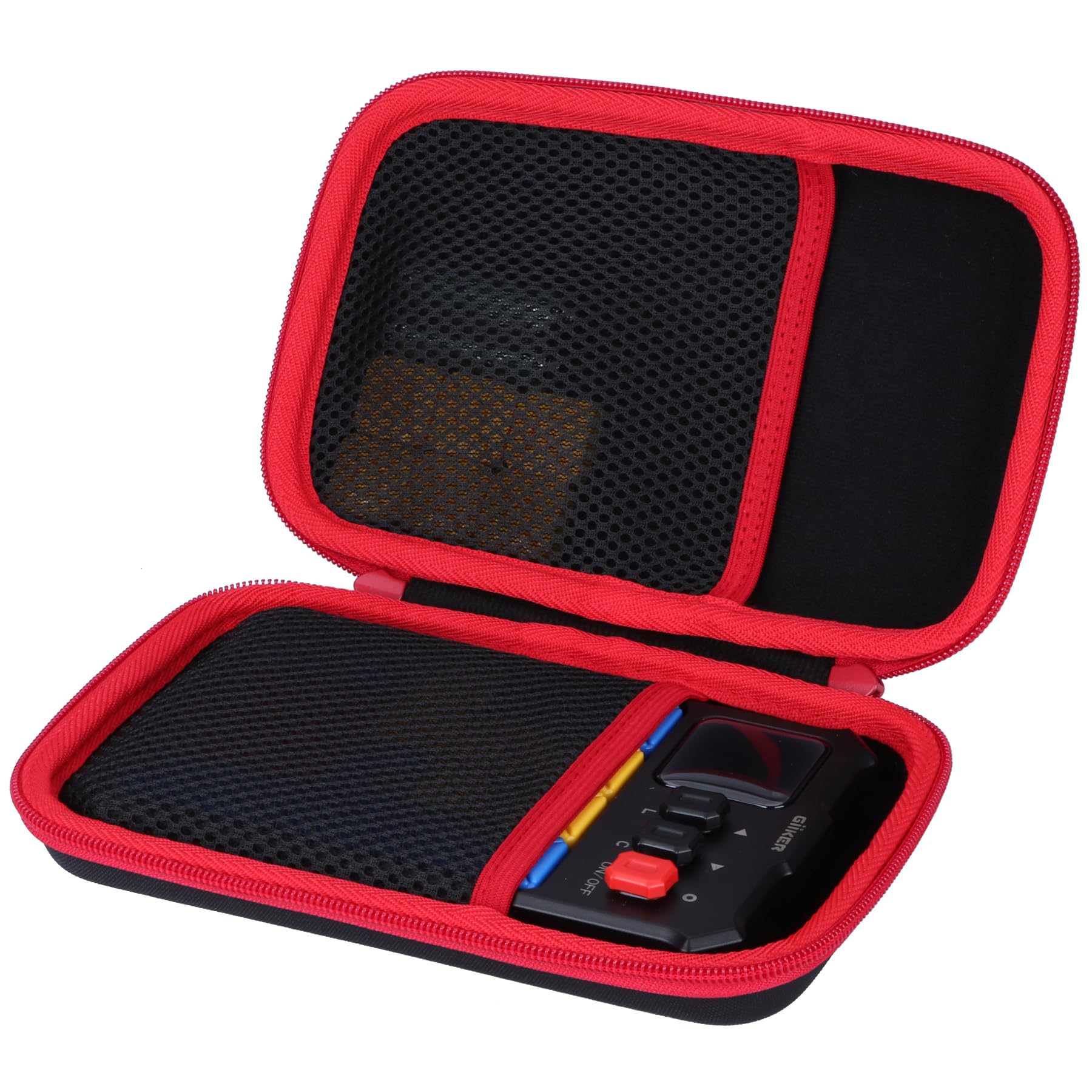 Lebakort Storage Case Compatible with GiiKER Super Slide Puzzle Games Original 500+ Challenges Brain Teaser Puzzle Toys (Black + Red Case) - Image 2