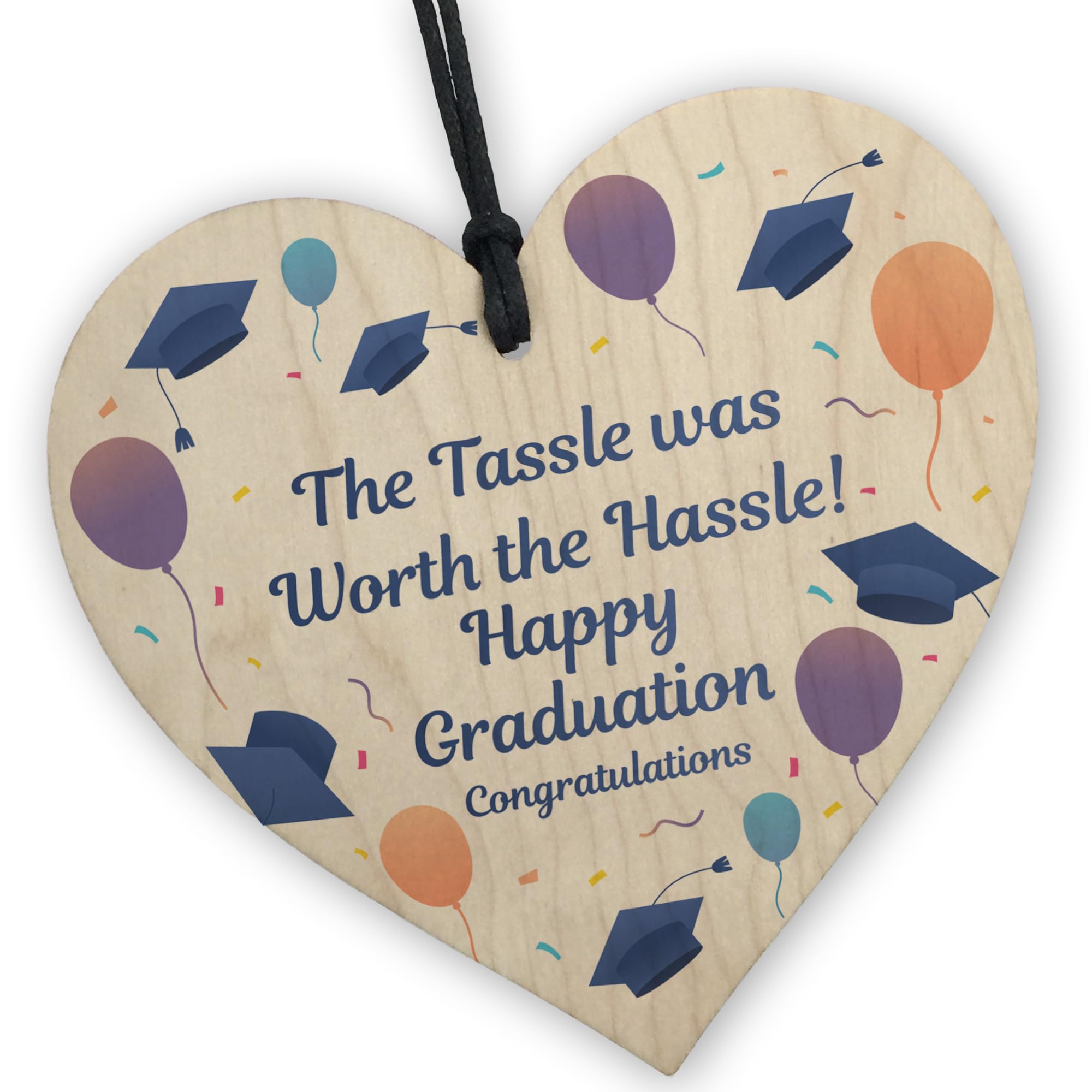 Red Ocean Graduation Gifts For Him Her Tassle Worth The Hassle Congratulations Gift For Graduate Gift For Graduation Gifts For Daughter Son Well Done Gift Keepsake