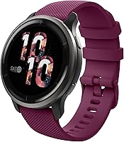 Vista 10 de MoKo 18MM Watch Band Compatible with Garmin Forerunner 265S/255S/255S Music/Vivoactive 4S/Vivomove 3S/Venu 3S/Venu 2S/Active S/Move 3S Smartwatch