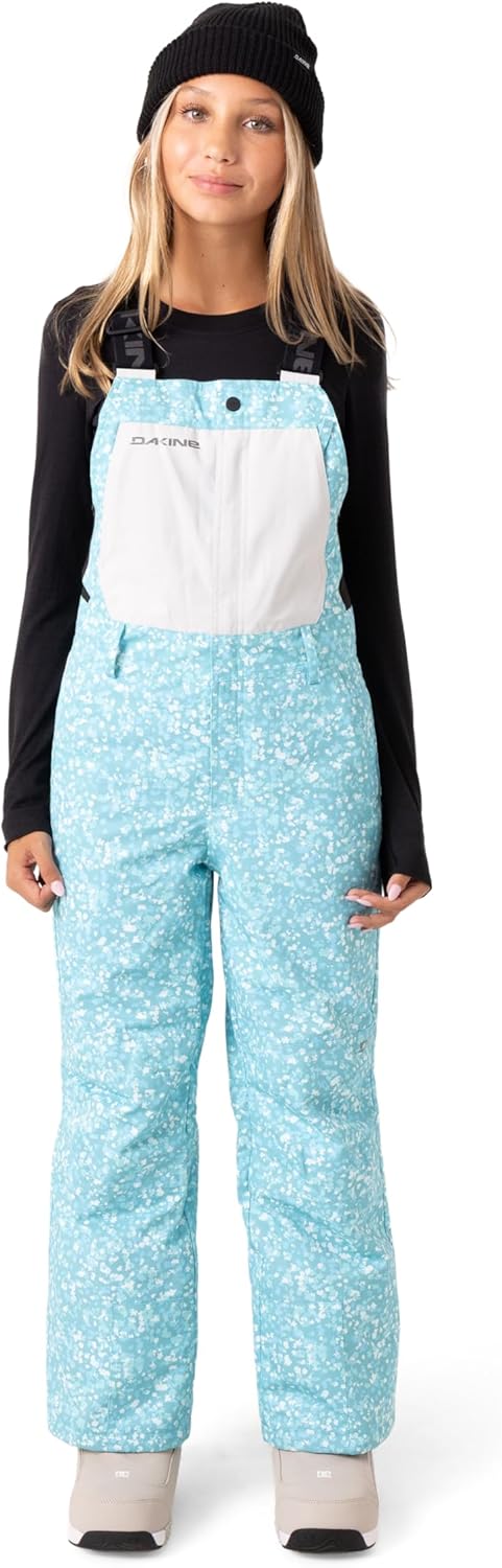 Dakine boys Bib Overalls – Waterproof, Insulated, Recycled Fabric, Pfas-free, Breathable
