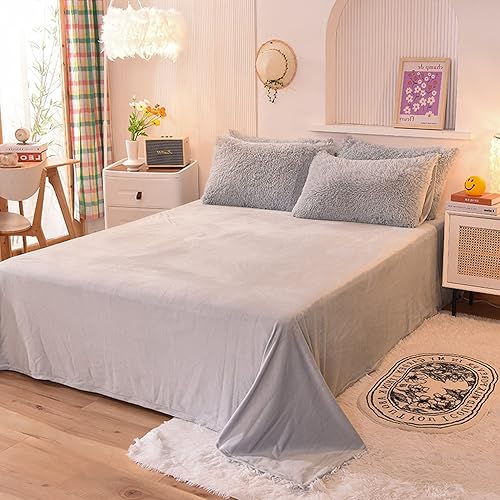 Miniatura 2 de Manta decorativa extra suave de piel sintética gruesa tamaño matrimonial para sofá cama, viene con manta grande de terciopelo fino para viajes,