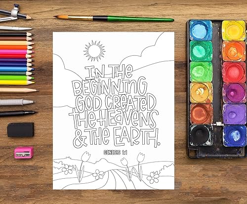 Miniatura 4 de Bible Verse Coloring Book for Kids