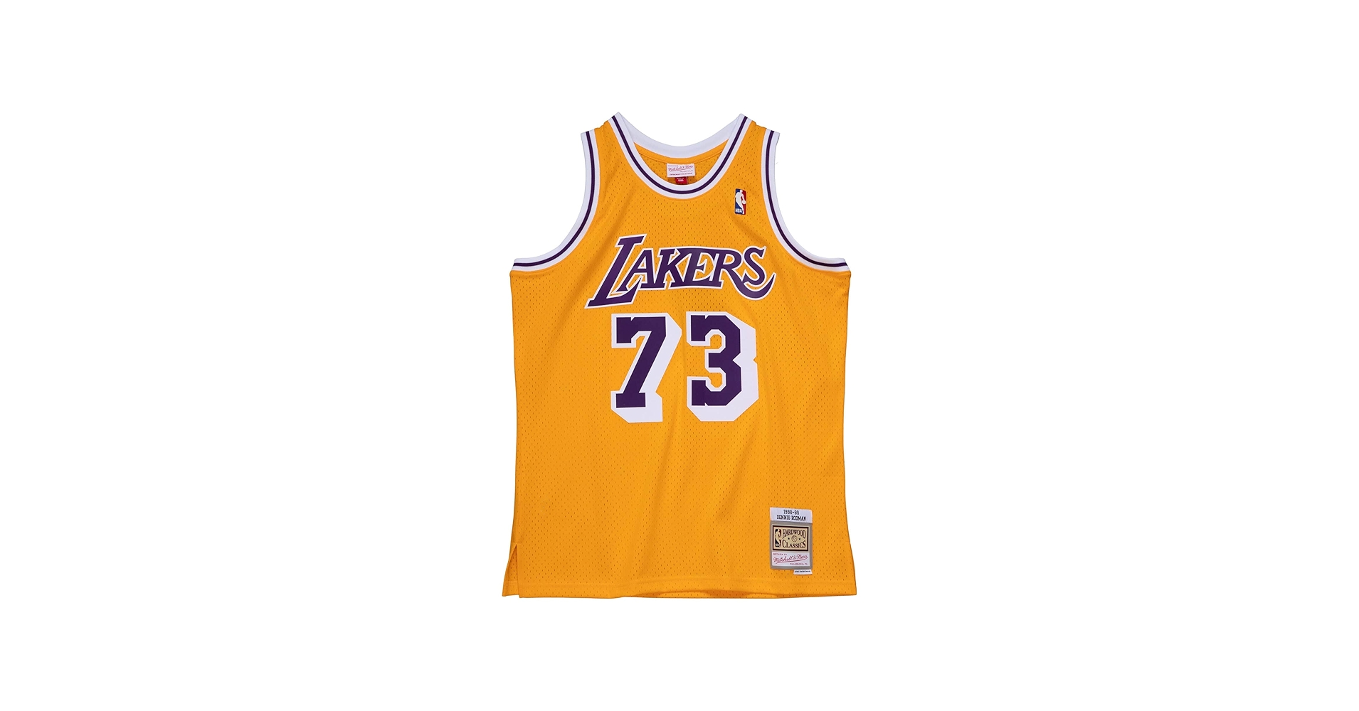 スポーツ NBA COURTCOLLECTION DENNIS RODMAN LAKERS 98-99 Dennis Rodman #73 Lakers Mens Mitchell & Ness Swingman