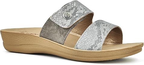 inblu Women's Anatomical Slippers with Double Strap