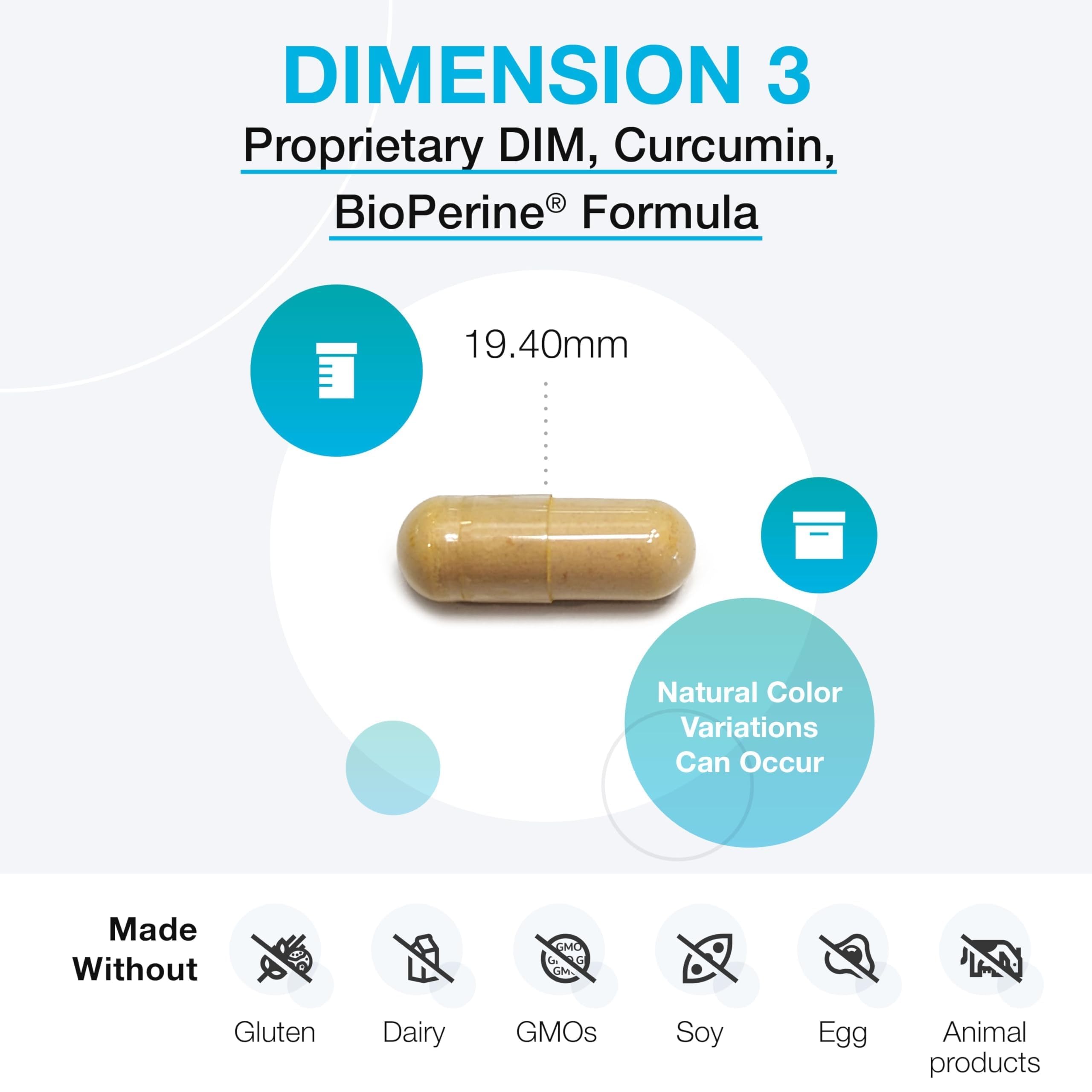 XYMOGEN Dimension 3, 240 Capsules — Amazon image 3