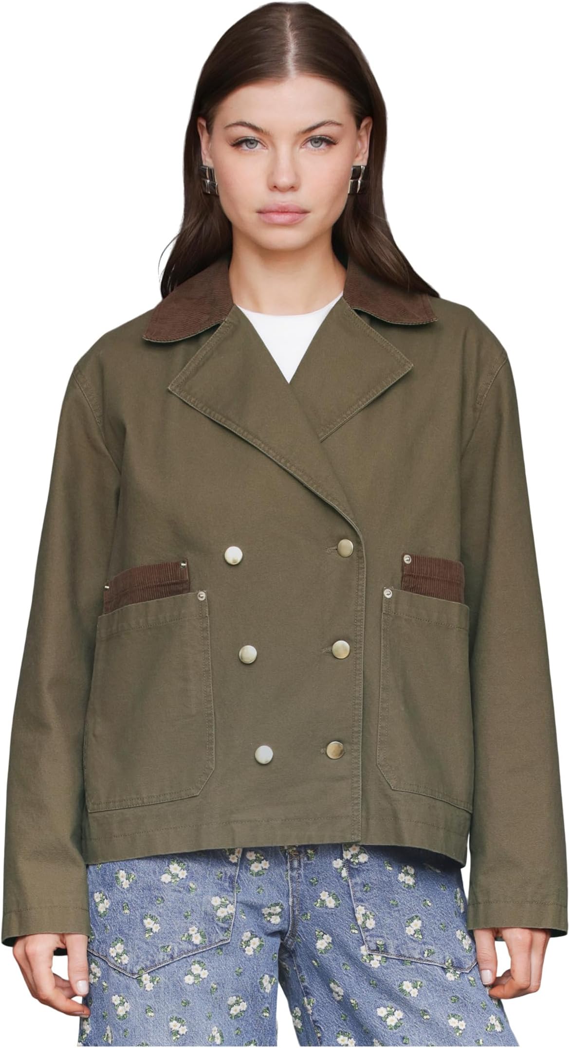 Women's Double Breasted Peacoat