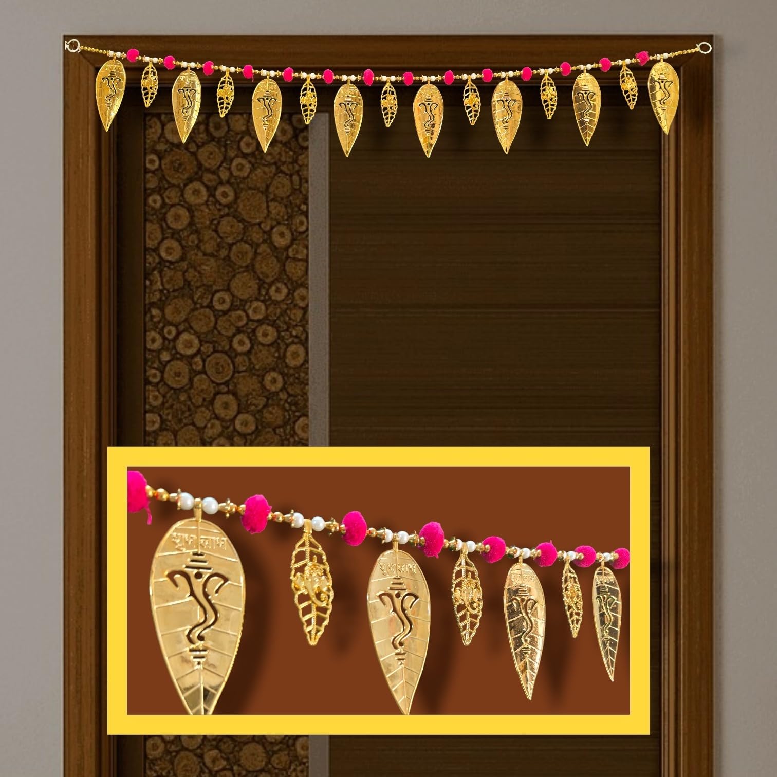 Rajasthan Marigold Garland - Diwali & Pooja Decor -10