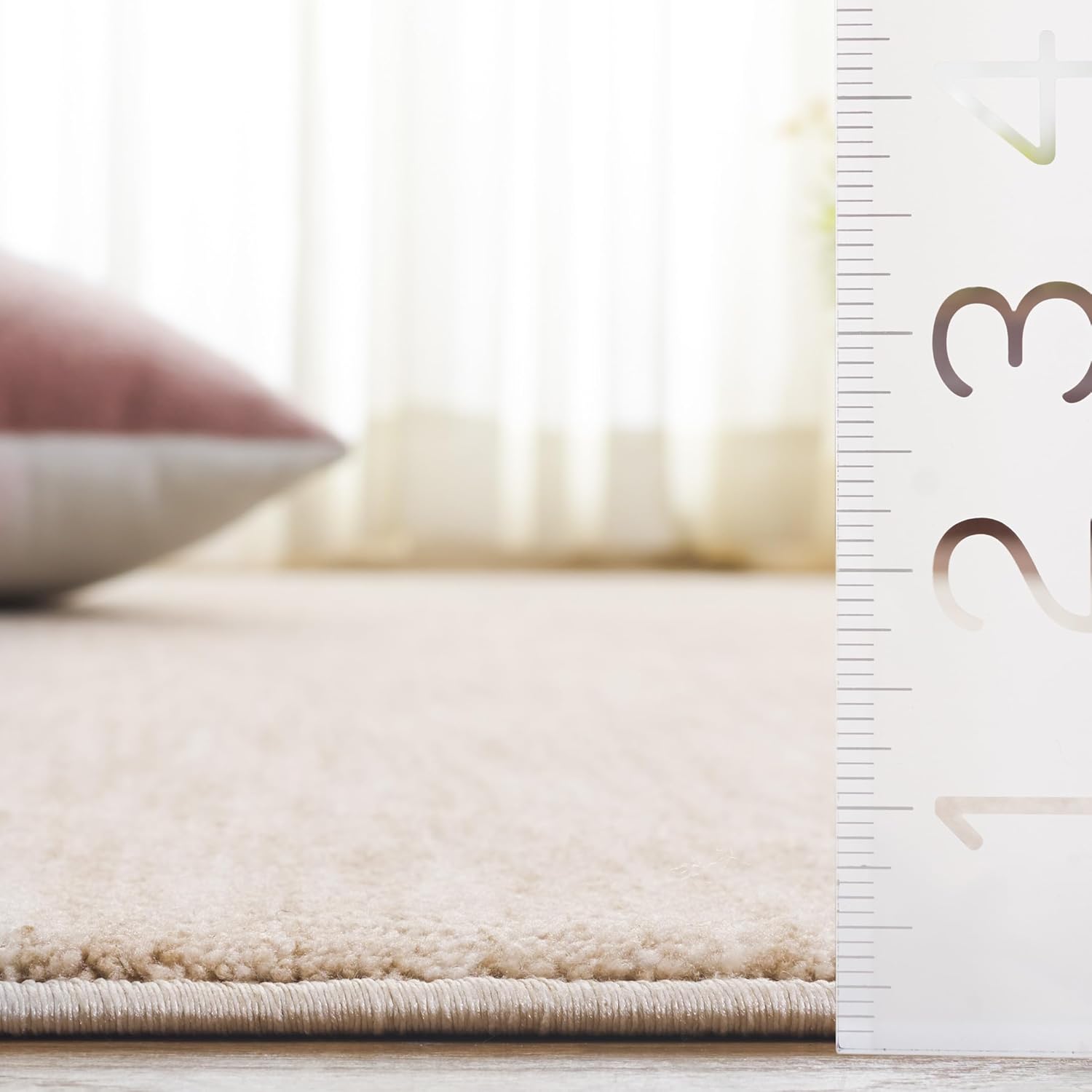 SAFAVIEH Haven Collection Runner Rug - 2'3" x 8', Beige, Non-Shedding & Easy Care, Ideal for The Entryway, Living Room, Foyer, Bedroom (HVN200B)