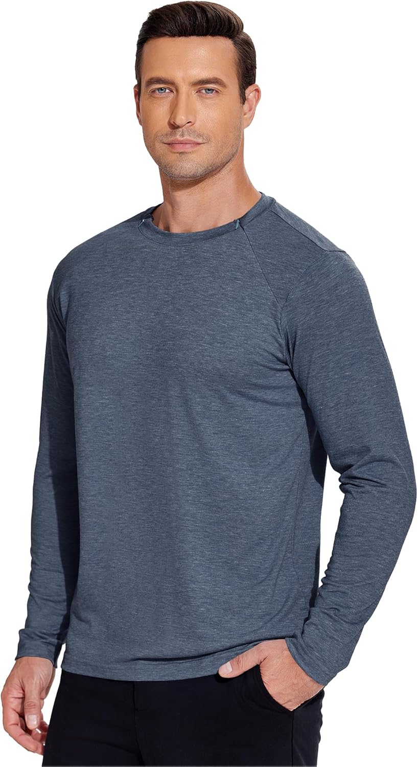 Deyeek Unisex Chemo Shirts for Port Access Chemotherapy Must Haves Long Sleeve Cancer Care Package for Men - Image 6