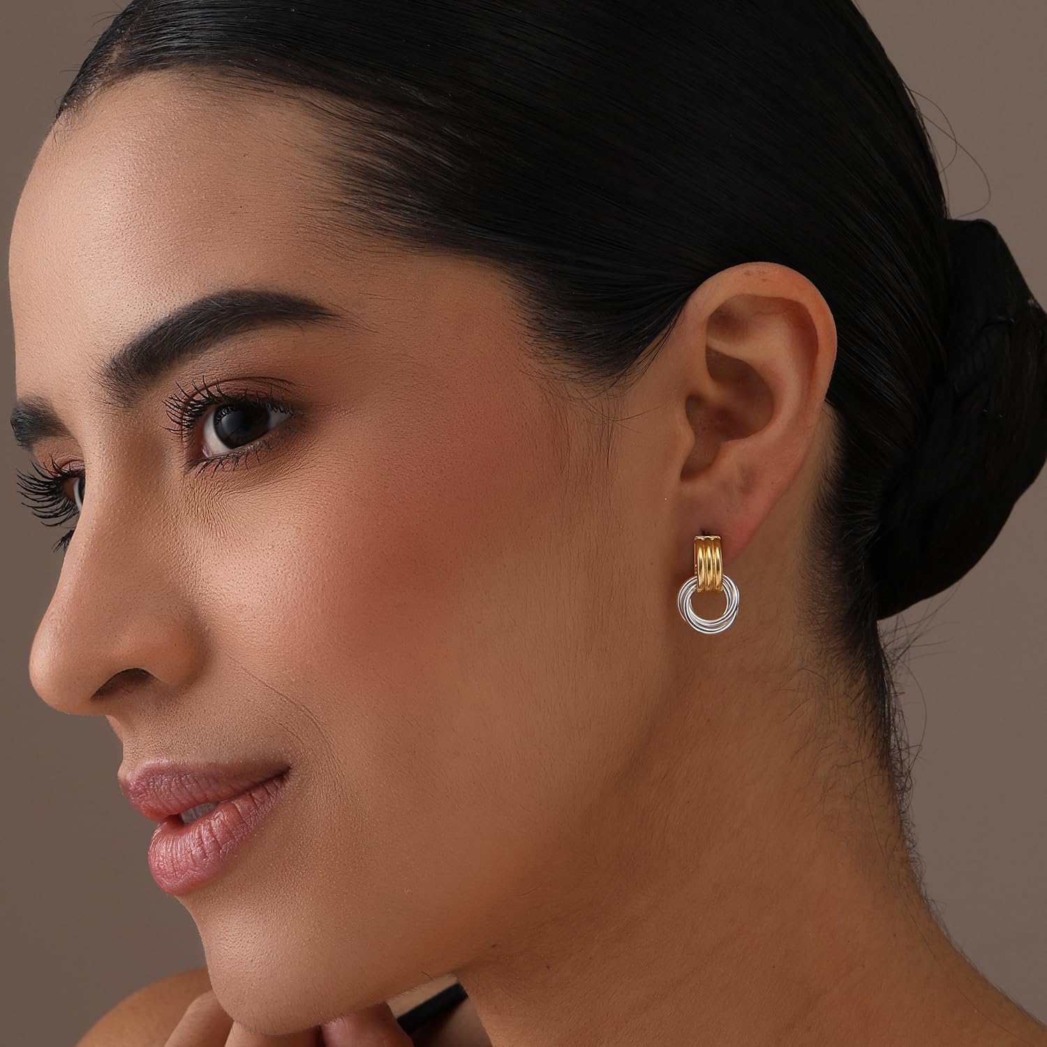 LeCalla 925 Sterling Silver Love Knot Stud Earrings for Women | Classic, Textured, Textured Celtic Knot Designs Studs Earring Jewelry Gift for Birthday, Anniversary & Special Occasions - Image 2