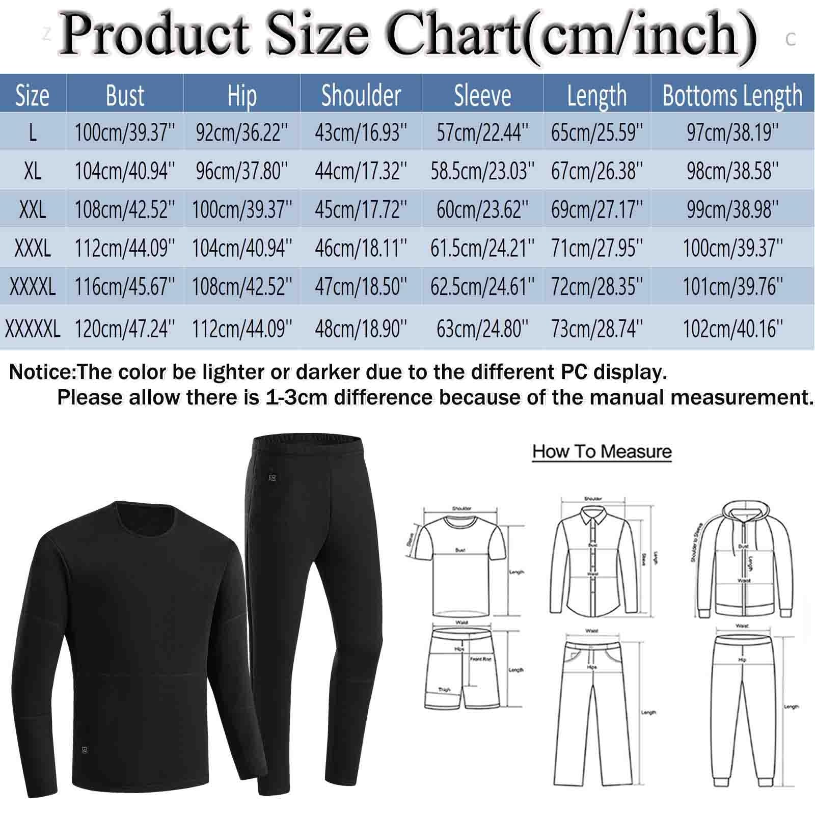 Thermounterwäsche Herren Thermowäsche Set Atmungsaktiv Thermo Unterwäsche Langarm Thermounterwäsche Wärme Thermounterhemd Activewear Kompressionshose Winter Thermokleidung