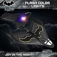 Vista 4 de Fuwidvia Paquete de 6 juguetes de lanzamiento de aviones, juguetes de avión de espuma LED para niños, juguetes voladores de avión al aire libre