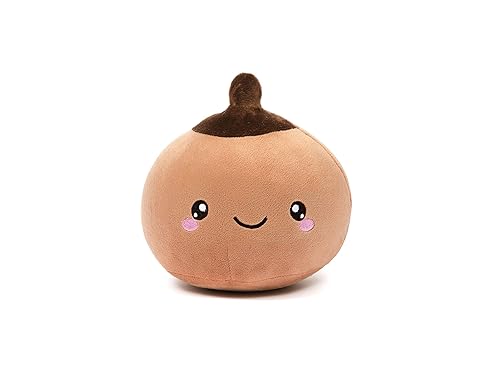 Nerdbugs Peluche de mama – Peluche de concientización sobre el cáncer de mama, marrón/bronceado, regalo de sobreviviente, regalo de embarazo