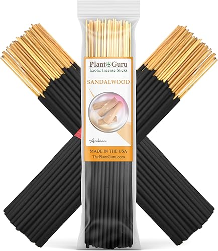 Miniatura 1 de Palitos de incienso de sándalo de 7 pulgadas, 1 paquete de 85 a 100 varillas, suave y limpio, largo tiempo de combustión, 30 a 45 minutos.